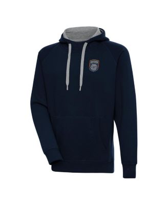 Antigua - Men's Navy San Diego FC Victory Raglan Pullover Hoodie