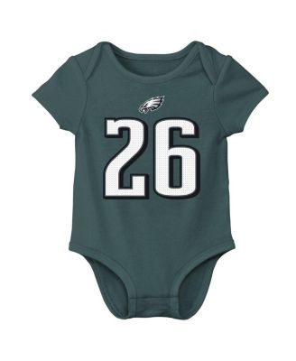 Infant Saquon Barkley Midnight Green Philadelphia Eagles Player Name Number Bodysuit