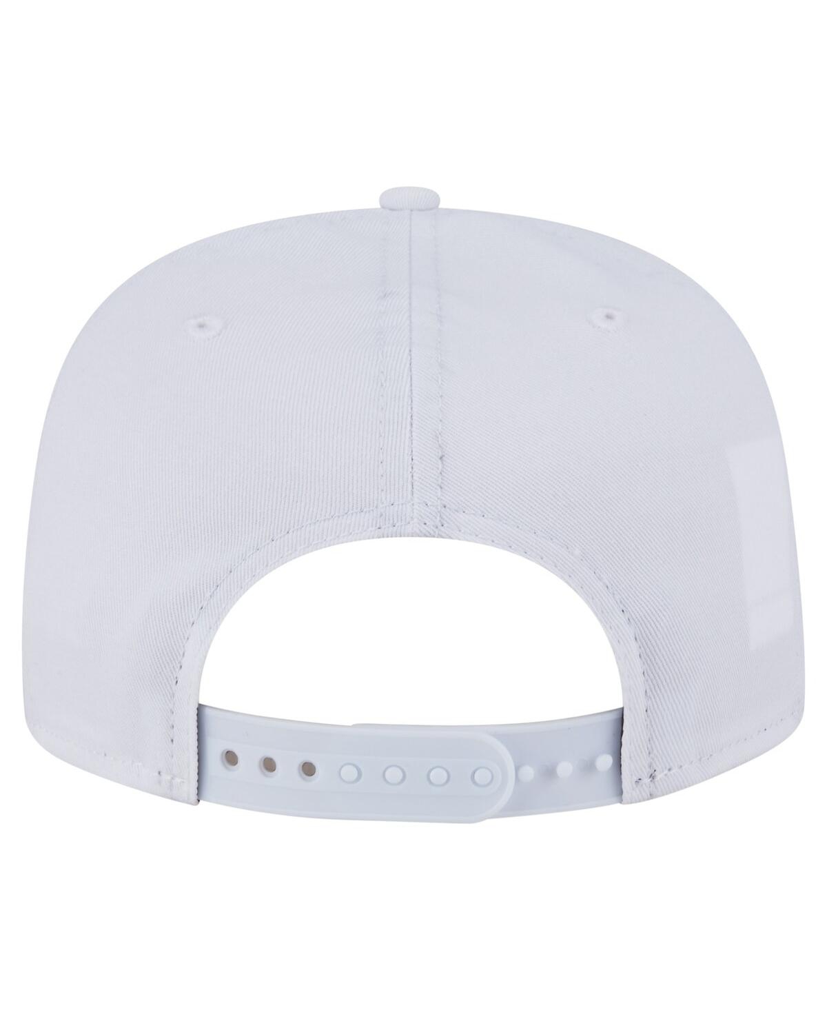 New Era Men's White Baltimore Orioles Palm Spring Training Adjustable Golfer Hat In White