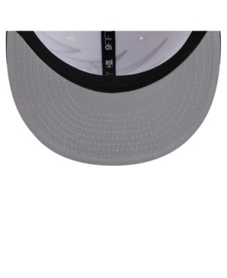 Men's Navy/White Atlanta Braves Jagged 9FIFTY Snapback Hat