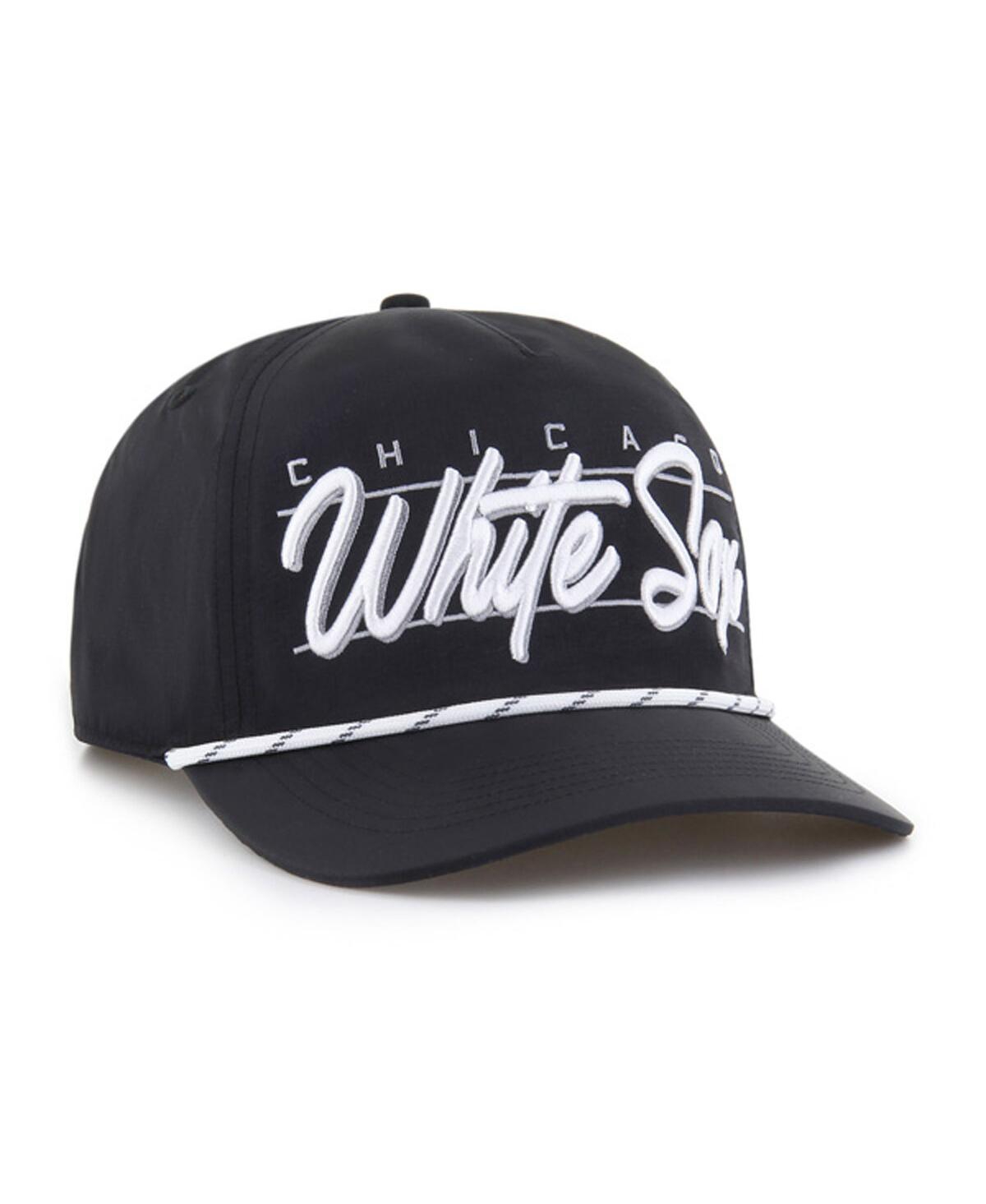 47 Brand Men's Black Chicago White Sox Condor Hitch Adjustable Hat In Black