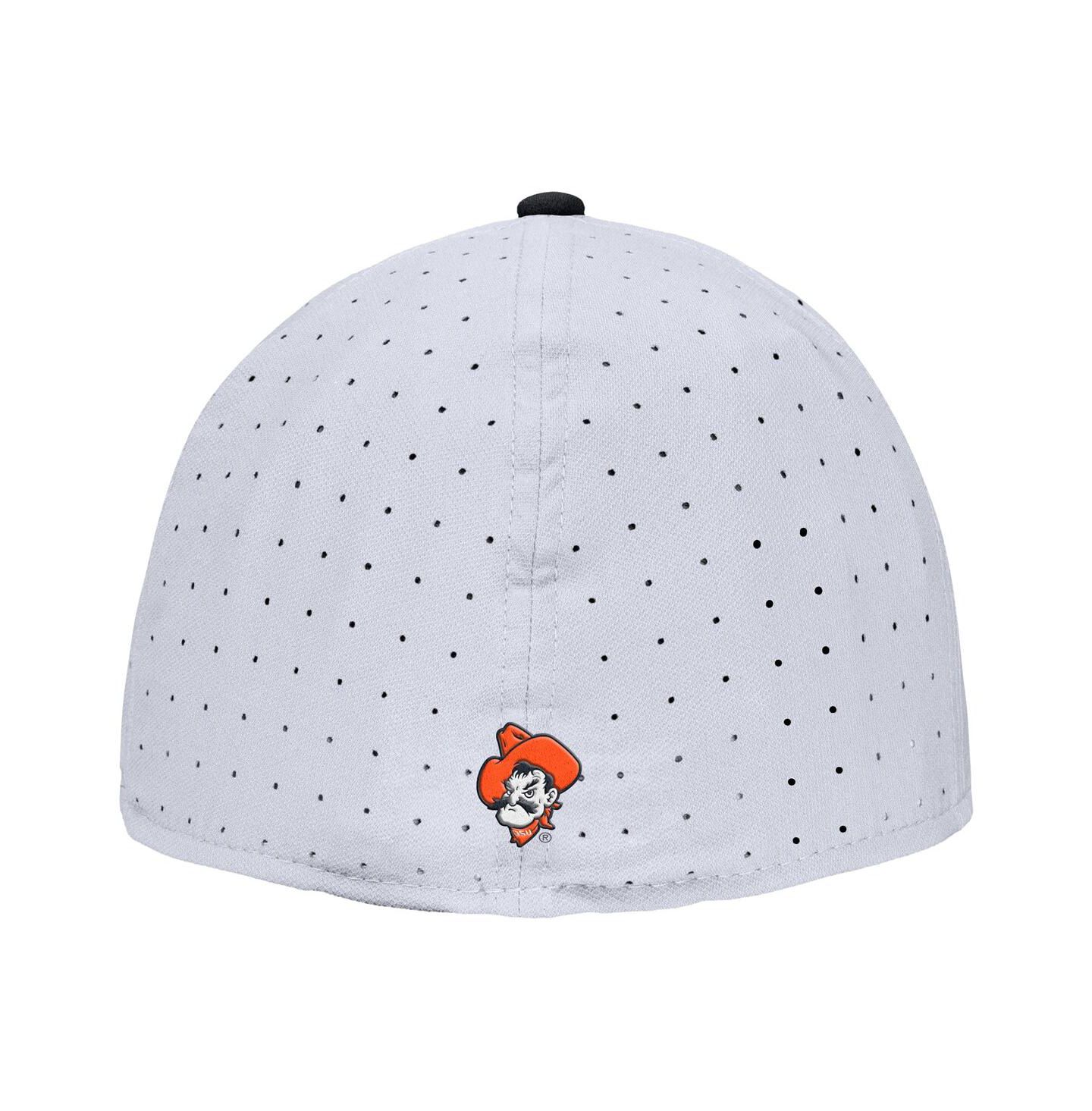 Мужская кепка Nike White Oklahoma State Cowboys On-Field True Performance Baseball Fitted Hat — фото 2