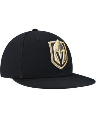 Men's Black Vegas Golden Knights Core Fitted Hat