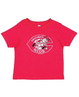 Toddler Red/Heather Gray Cincinnati Reds Cooperstown Collection T-Shirt, Set of 2