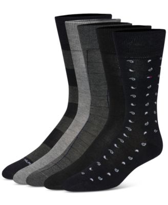 Tommy Hilfiger - Men's Crew Dress Socks, Pack of 5