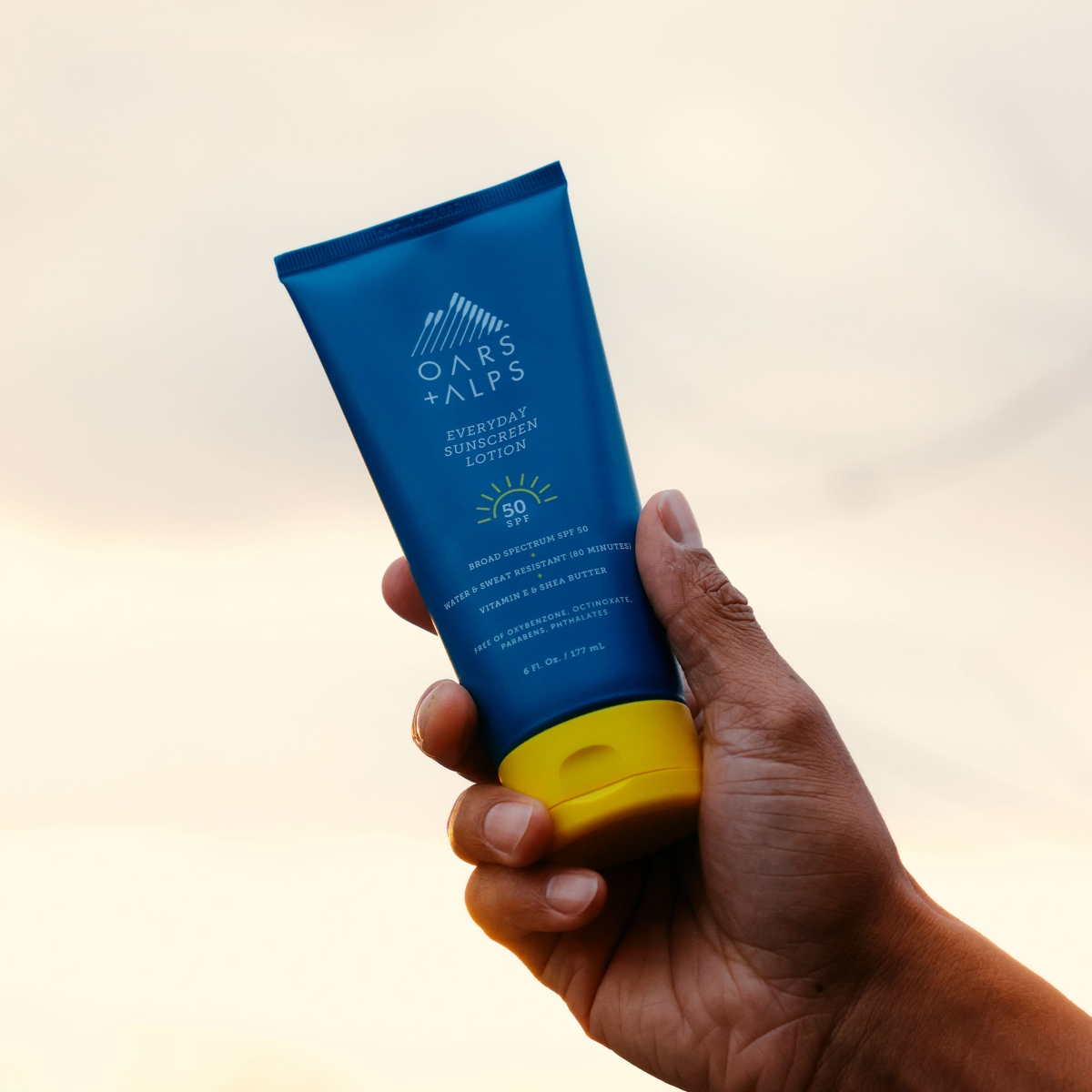 Shop Oars + Alps Spf 50 Classic Everyday Sunscreen Lotion, 6 Oz.