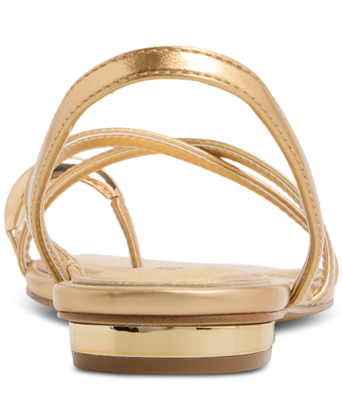 ALDO WOMEN'S SYNTHESA STRAPPY TOE-RING FLAT SANDALS 