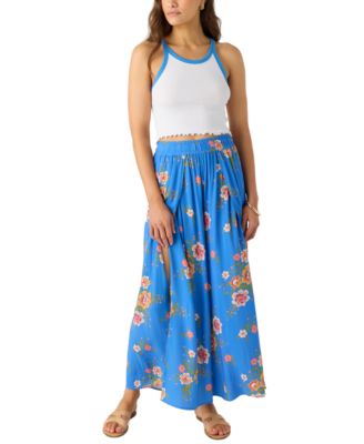 Juniors' Tamara Rio Floral-Print Woven Pants