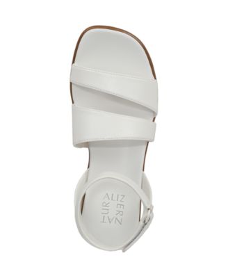 Women's Effie Square Toe Block Heel Flat Sandals