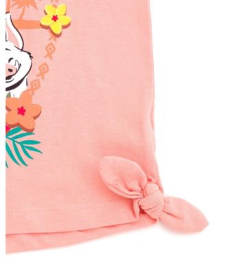 Baby Girls T-Shirt and Chambray Shorts Outfit Set