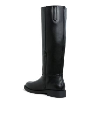 Kiang Metal Chain Link Detail Calf Boots