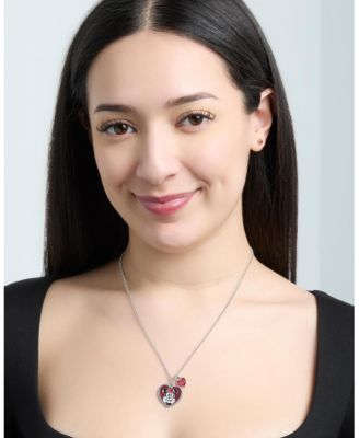 Mickey & Minnie Mouse Heart Necklace Set of 3
