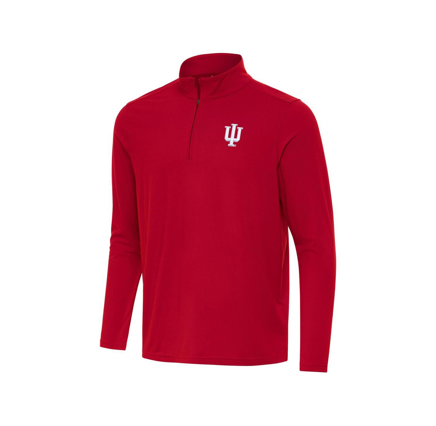 Men's Crimson Indiana Hoosiers Intent Quarter-Zip Top