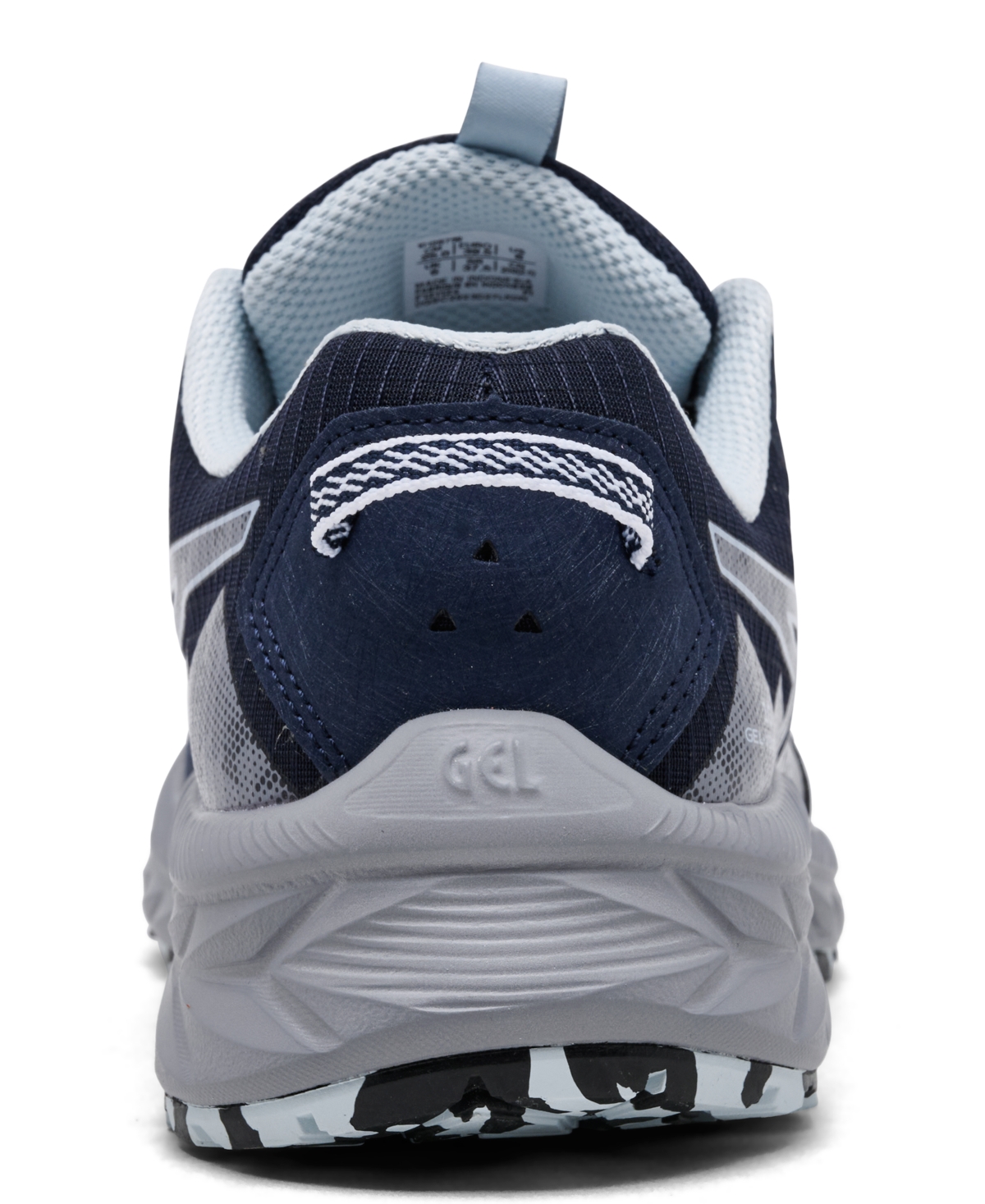 Asics Women's Gel Venture 10 Trail Running Sneakers From Finish Line In Midnight,gravel