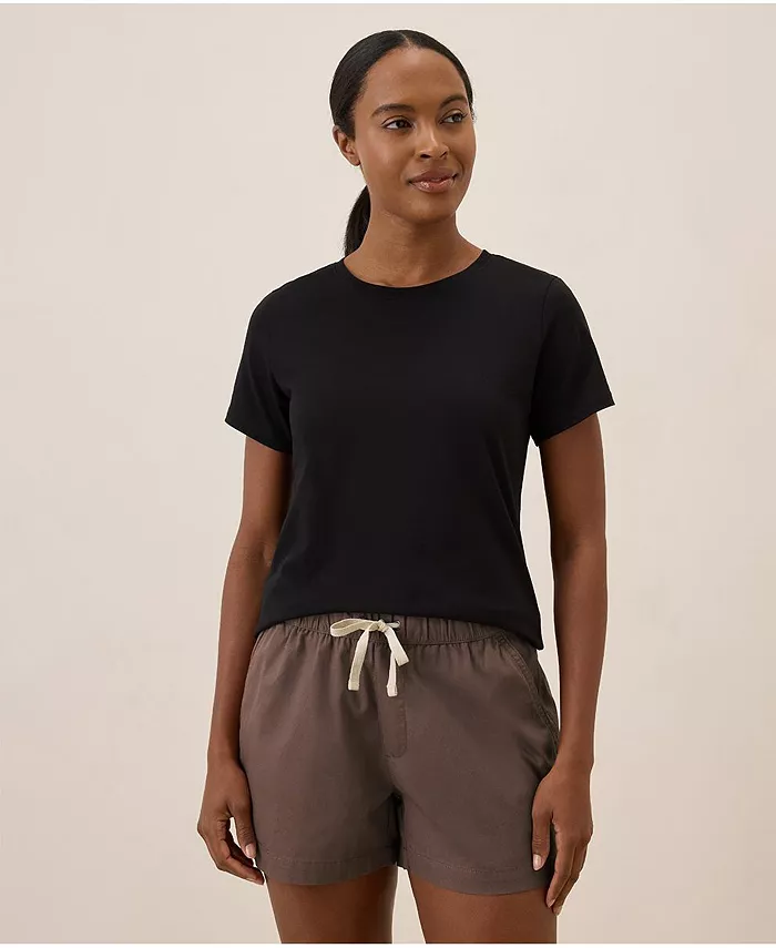 Women's Organic Cotton Luxe Stretch Jersey Tee - thumbnail 10