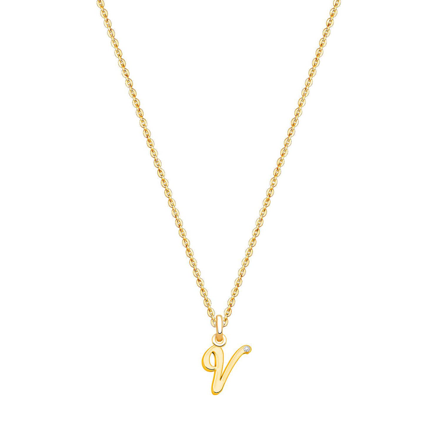 14k Золотой V