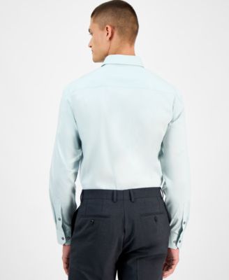 Men's Regular-Fit Temperature Regulating Solid Dress Shirt