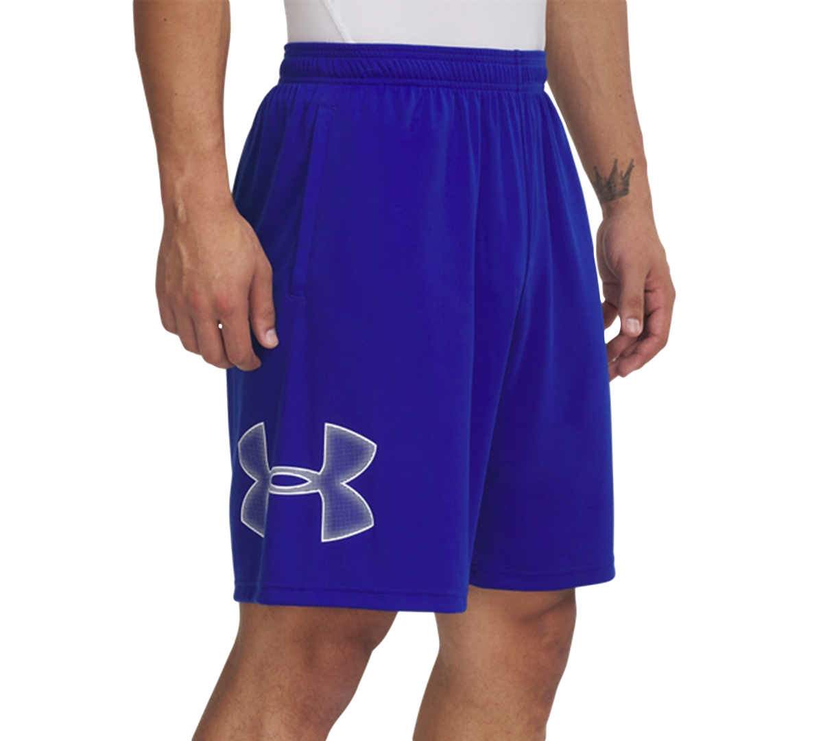 Under Armour Men's Ua Tech Logo 10" Shorts In Blue