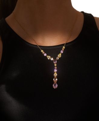 Eliot Danori Stone Lariat Necklace 16 2 extender Exclusively at Macys 23790₽