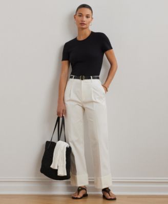 Stretch Knit T-Shirt, Regular & Petite