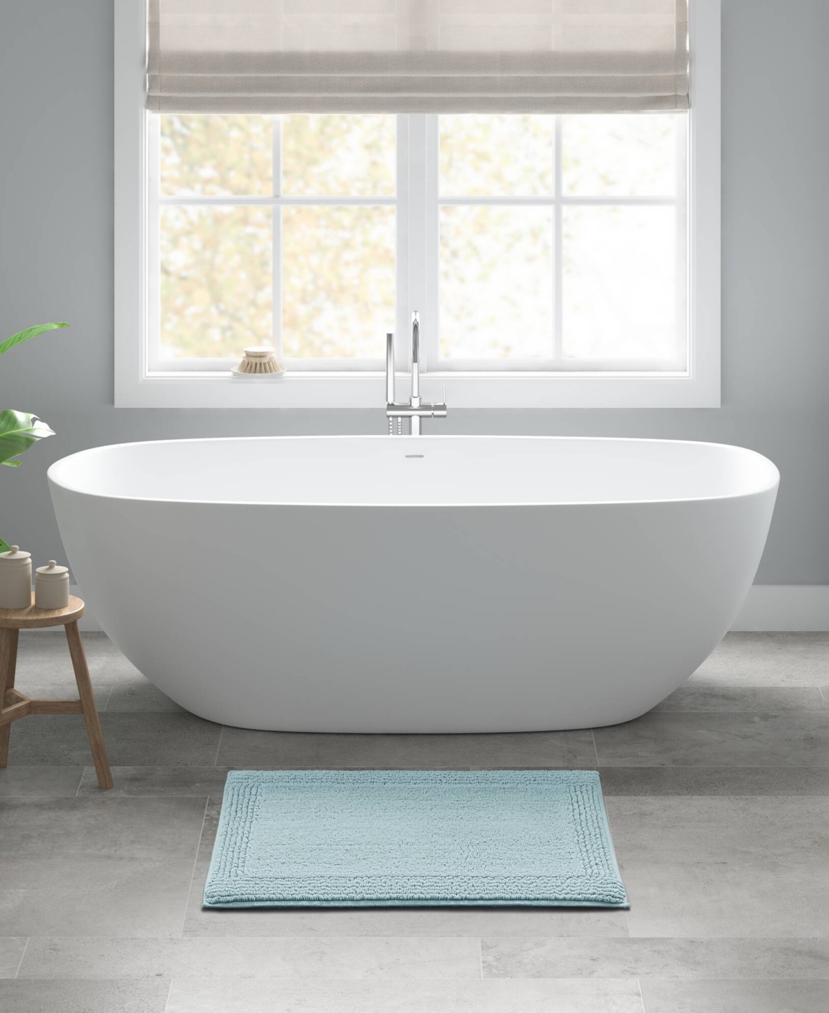 Madison Park Signature Splendor Reversible Tufted Cotton Bath Rug, 20" X 30"