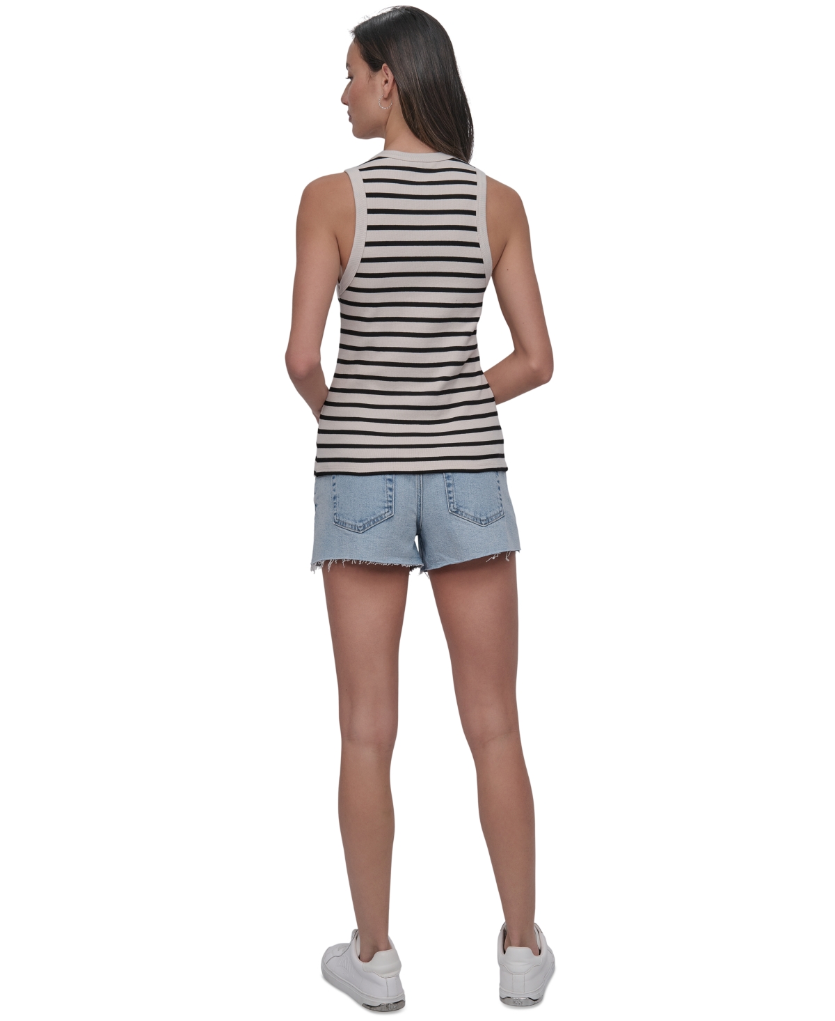 DKNY JEANS WOMEN'S CREWNECK TANK 