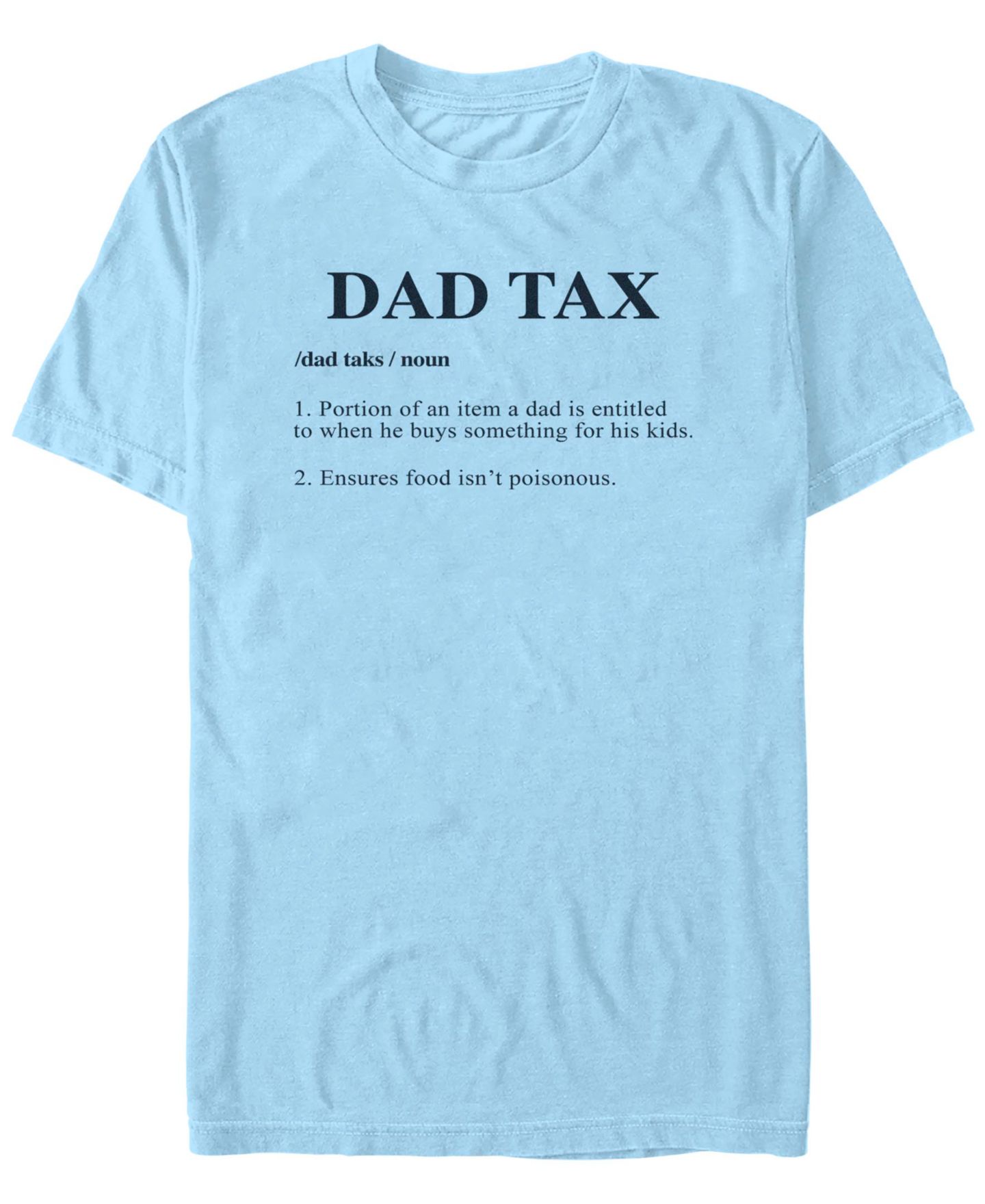 Мужская футболка Fifth Sun Dad Tax Short-Sleeve, цвет: Светлый синий — фото 2