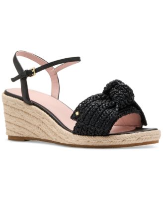 Women's Leandra Raffia Espadrille Wedge Sandals