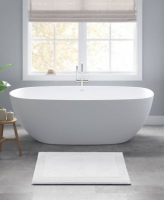 Splendor Reversible Tufted Cotton Bath Rug, 24" x 36"