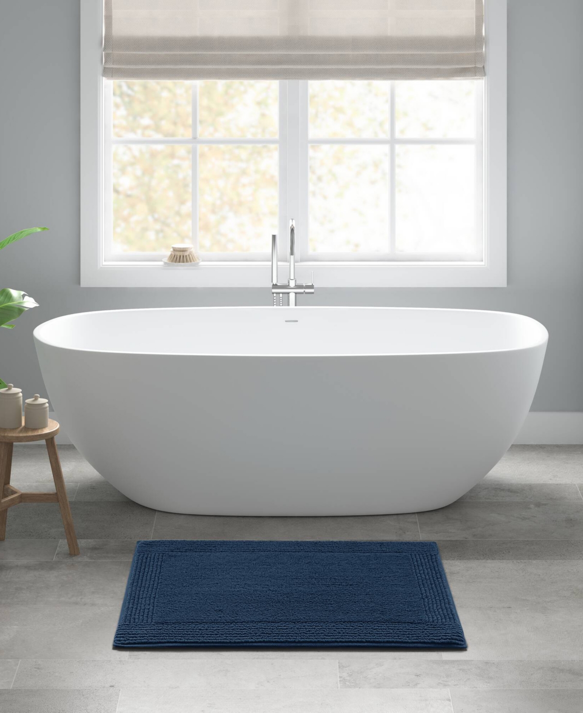 Madison Park Signature Splendor Reversible Tufted Cotton Bath Rug, 24" X 36"