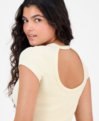Women's Open-Back Short-Sleeve Tee