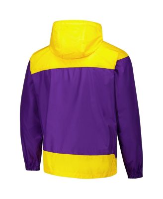 Men's Purple LSU Tigers Flash Challenger II Omni-Shade Full-Zip Windbreaker Jacket