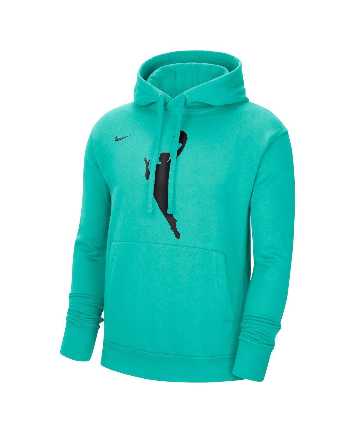 Nike Men's And Women's Mint Wnba Logo Woman Team 13 Pullover Hoodie In Mint