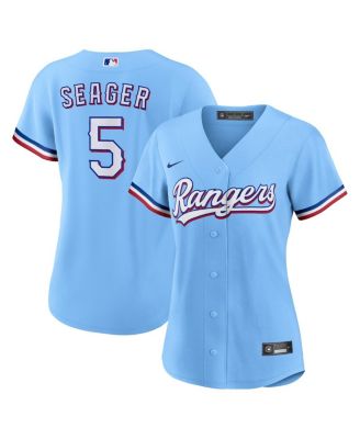 Nike - Women's Corey Seager Light Blue Texas Rangers Alternate Replica Player Jersey