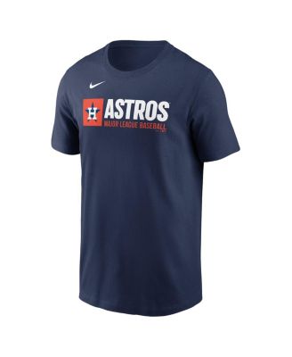 Men's Navy Houston Astros Team Block T-Shirt