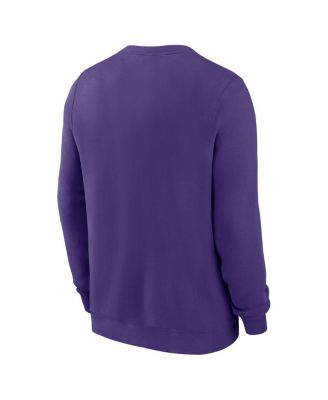 Men's Purple Colorado Rockies Pullover Sweatshirt