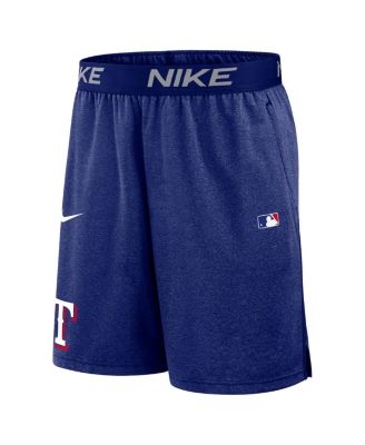 Men's Royal Texas Rangers Authentic Collection Performance Knit Shorts