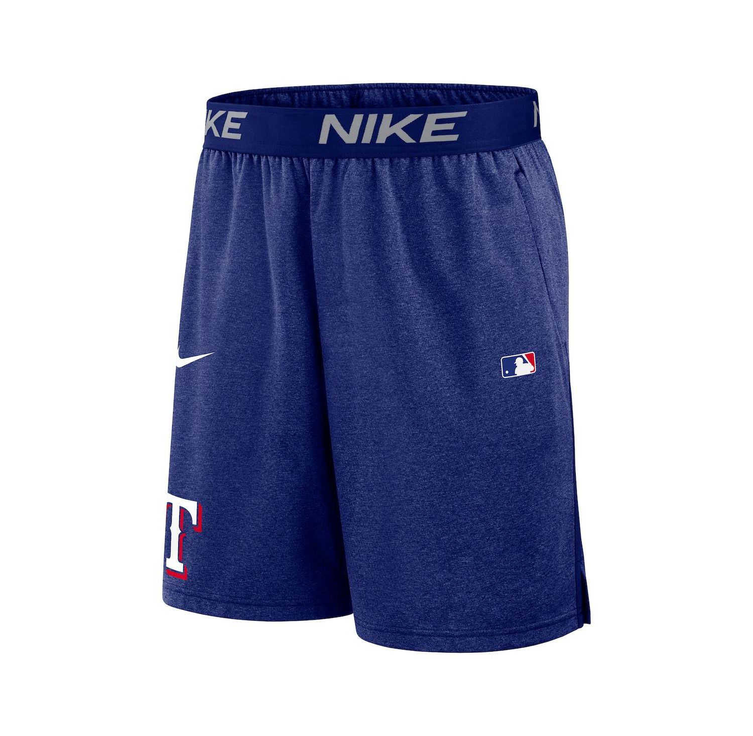 Men's Royal Texas Rangers Authentic Collection Performance Knit Shorts