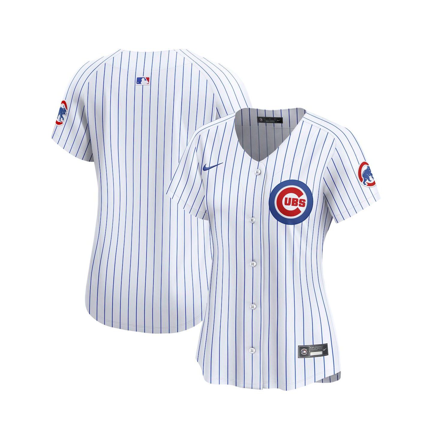 Женский топ Nike White Chicago Cubs Home Limited Jersey — фото 1