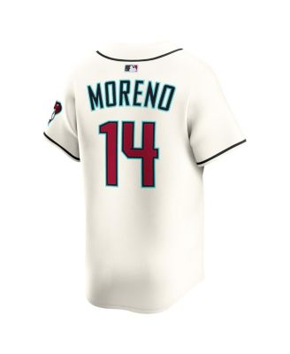 Men's Gabriel Moreno Cream Arizona Diamondbacks Alternate Limited Player Jersey