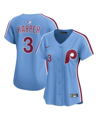 Nike - Women's Bryce Harper Light Blue Philadelphia Phillies Alternate Limited Player Jersey