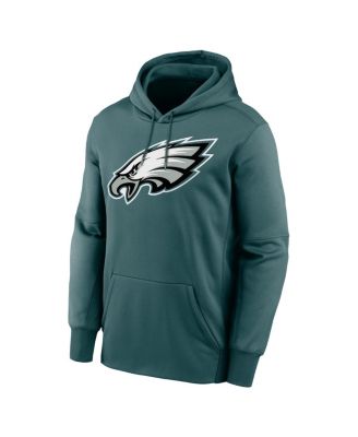 Men's Saquon Barkley Midnight Green Philadelphia Eagles Player Name Number Performance Pullover&nbsp;Hoodie