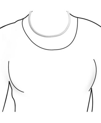 Wide Herringbone Flat Snake Flexible Chain Necklace for Tone