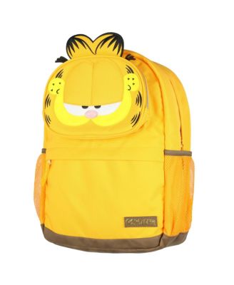 Backpack 3D Character Orange Tabby Cat School Book Bag