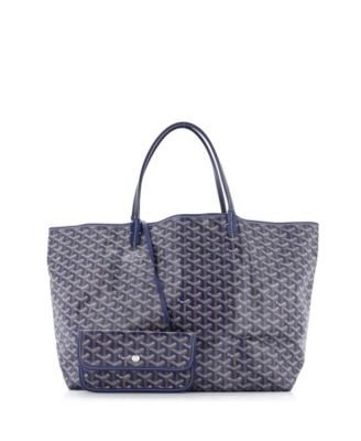 Холщовая сумка Goyard GM Saint Louis, бывшая в употреблении