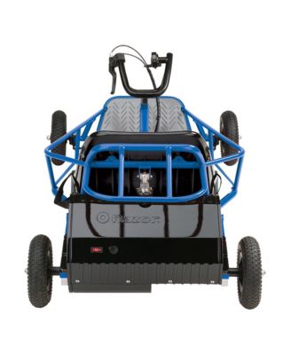 Vintage Single Rider Electric Kart Dune Buggy for Ages 8 and Up, Blue