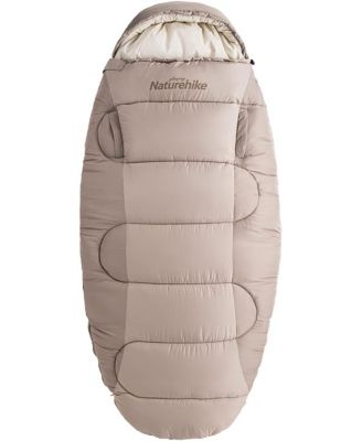 Cotton Sleeping Bag, Large & Breathable, Soft Pure Cotton Lining, Washable with Foot Zipper for Ventilation, Lightweight & Spacious