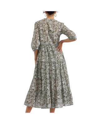 Maternity Ripe Ezra Tiered Dress