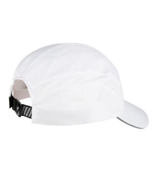 Мужская и женская шапка New Balance с 5-ти панелями для защиты от влаги, один размер, Белая