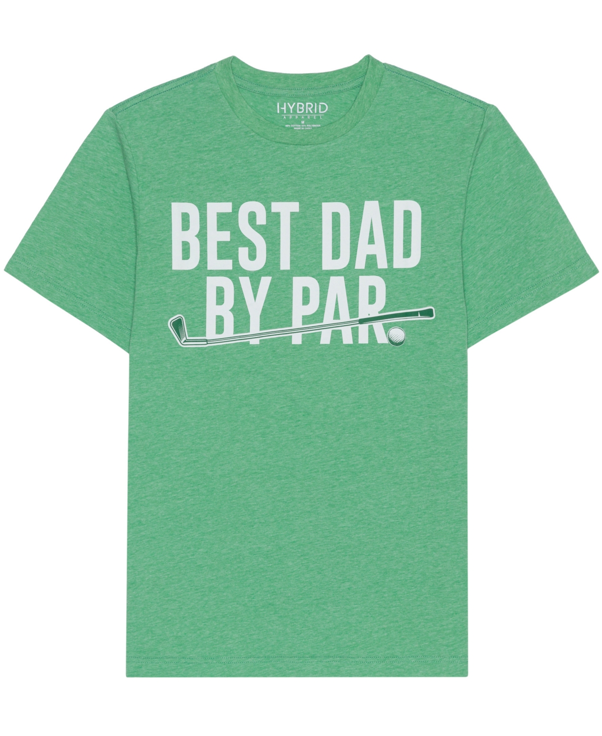 Men's Best Dad by Par Short Sleeve T-Shirt - Green
